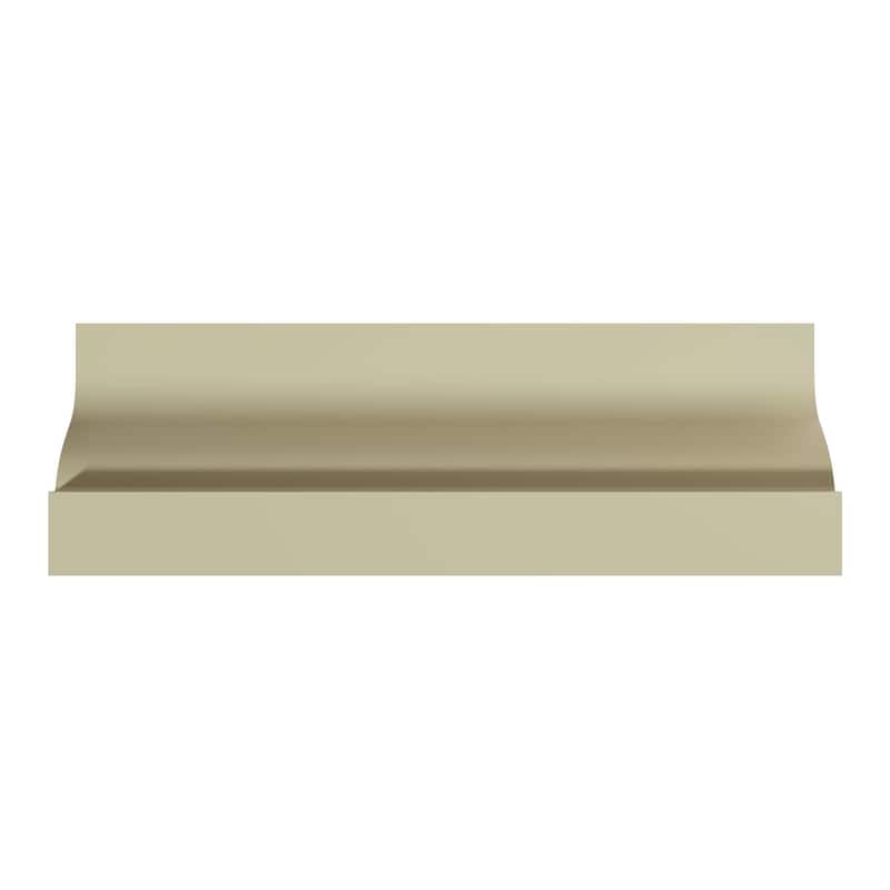 1 3/4"H x 1 5/8"P x 2 3/8"F x 96"L Valerie Crown Moulding - 1-Pack