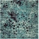 preview thumbnail 99 of 106, SAFAVIEH Monaco Shiloh Boho Abstract Modern Watercolor Area Rug 6'7" Square - Light Blue/Multi - Square