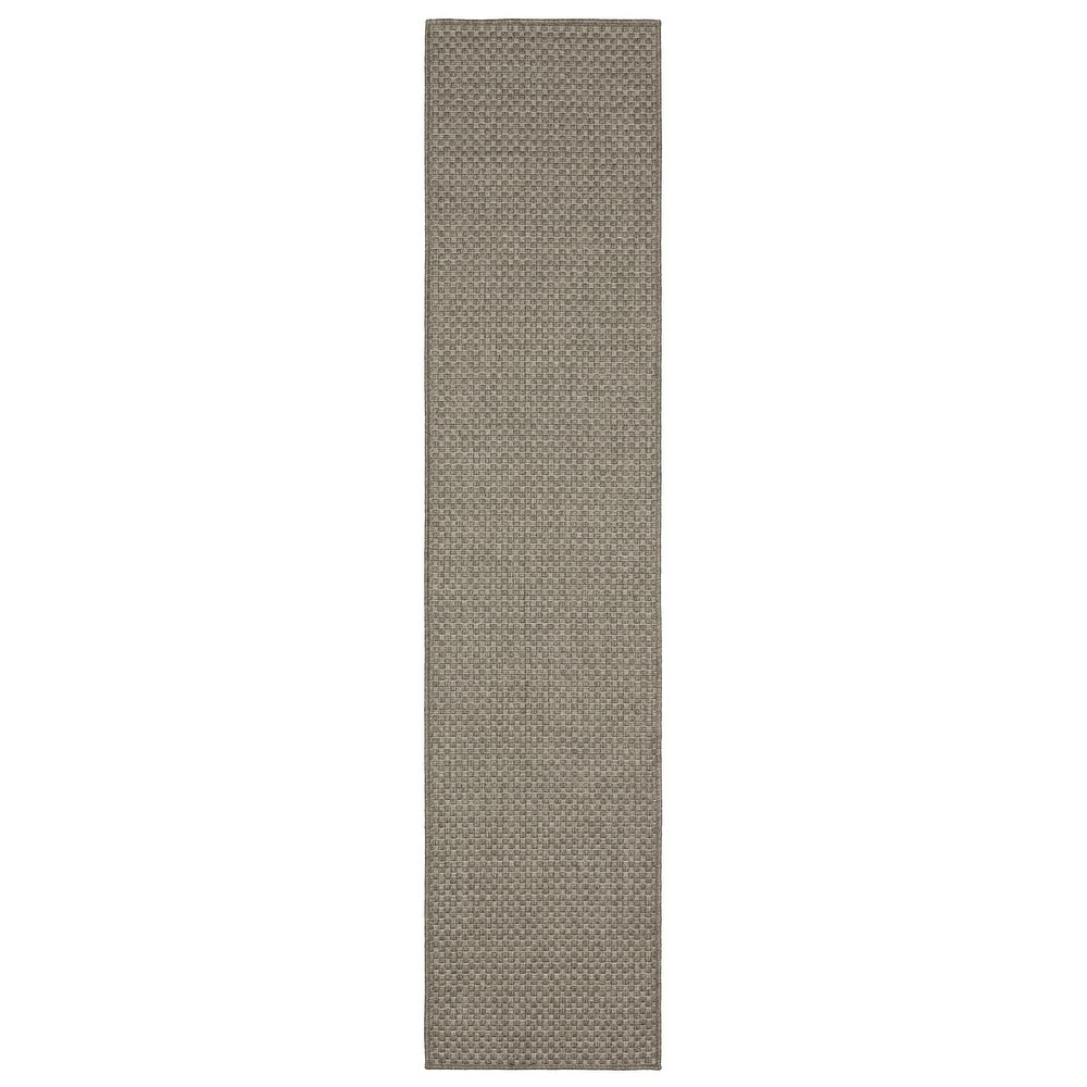 Style Haven Calayan Woven Solid Grey Ultimate Performance Area Rug~