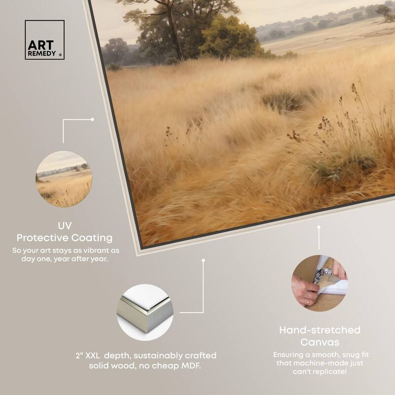 Cogon Grass Breeze II Canvas by Art Remedy