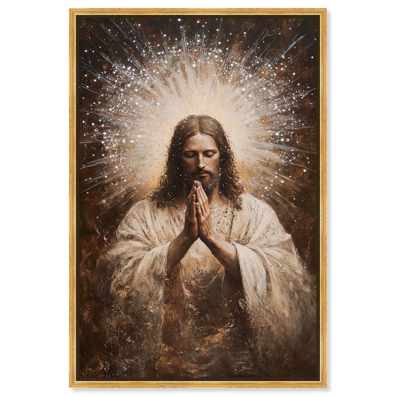 Meditation Manifested Canvas by Art Remedy - Gold - 30" x 45"