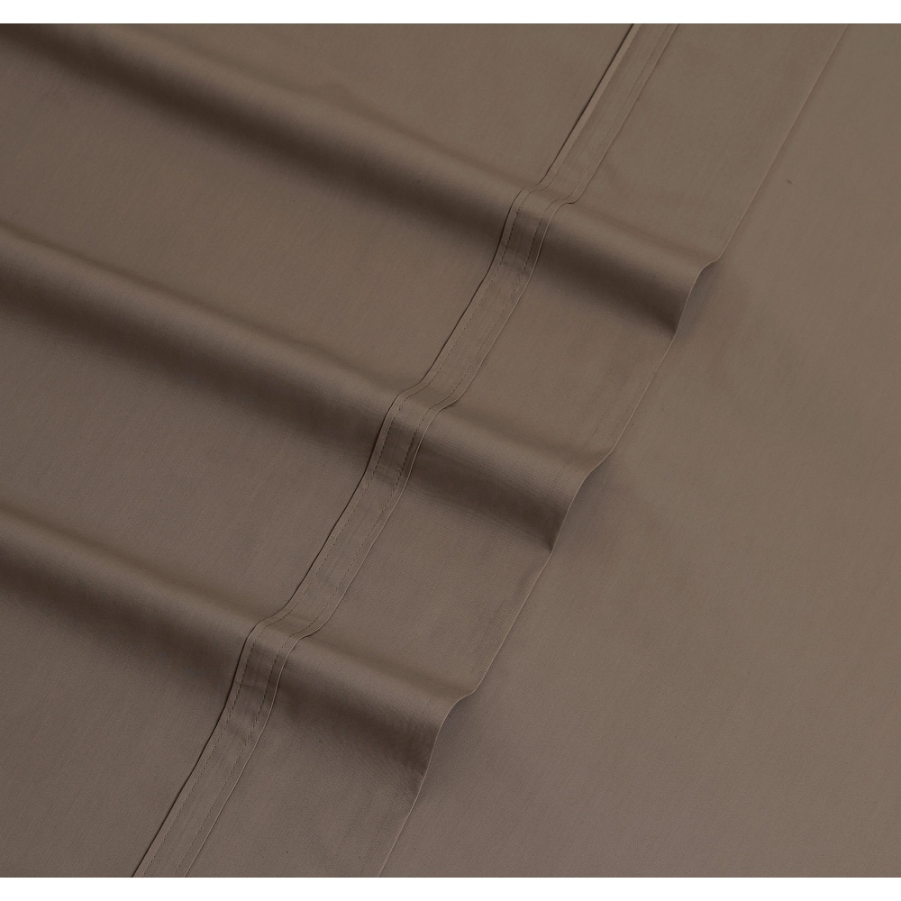 Tribeca Living Cotton Percale Extra-deep Pocket Bedsheet Set w/ Oversize Flat