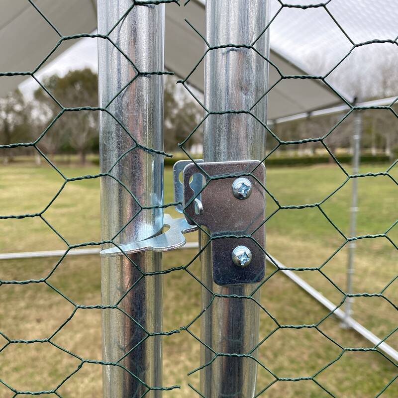 Metal Chicken Run Walk-in Poultry Cage with Waterproof