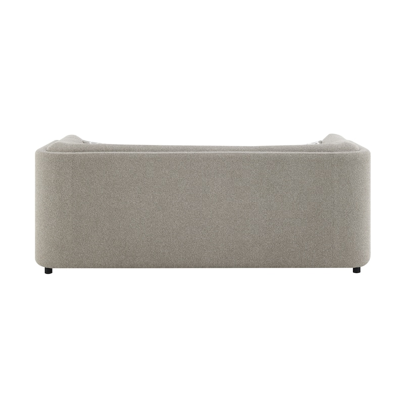 Modern Chenille Sofa with 3 Pillows