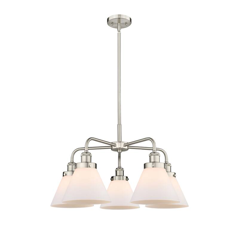 Innovations Lighting Cone - 5 Light 26" Stem Hung Chandelier