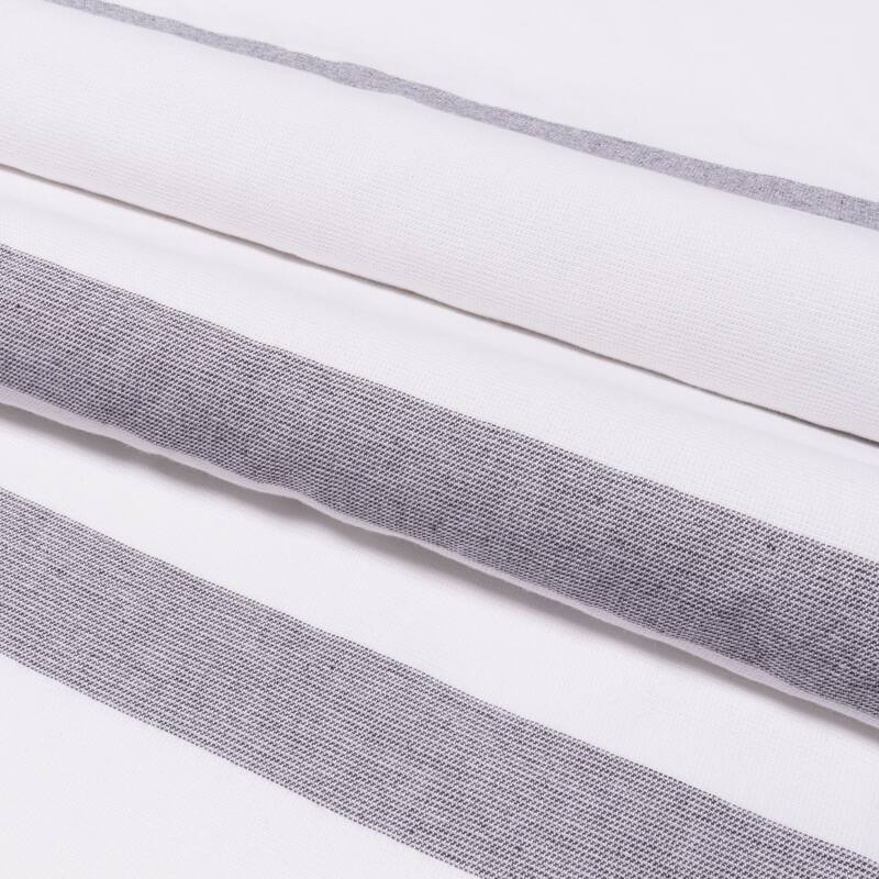 Superior Kai Stripe Fouta Beach Towel with Tassels - 35" x 68"