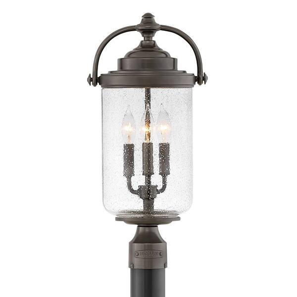 Shop Hinkley Lighting 2757 Willoughby 3 Light 21 Tall Coastal Elements Oil Rubbed Bronze Overstock 27445547
