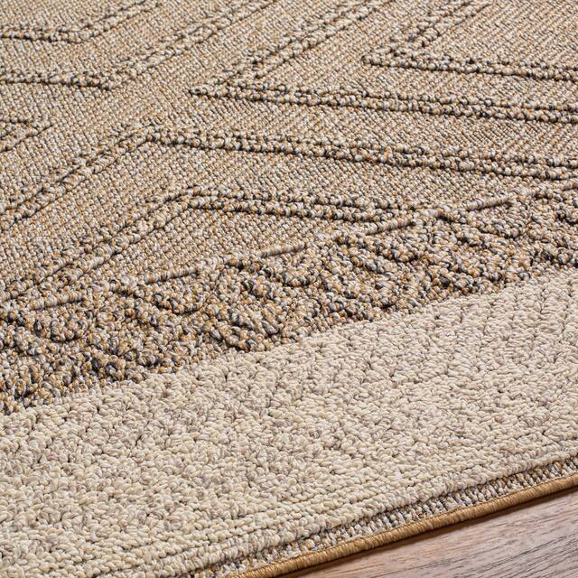Sarasota Outdoor Safe Farmhouse Netural Area Rug