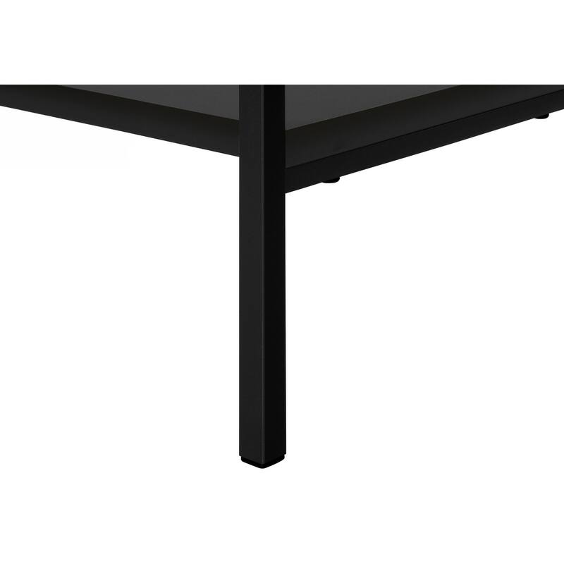 Modern 4 Tier Bookshelf, Contemporary 48"H Metal Frame Bookcase, for Living room Office, Bedroom
