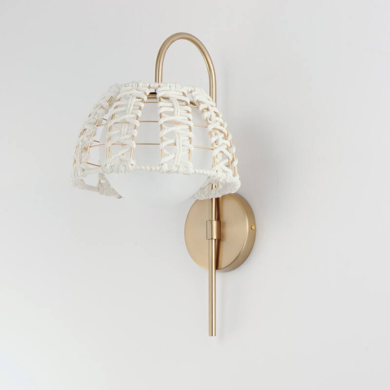 Maxim 22481 Macrame 19" Tall Wall Sconce