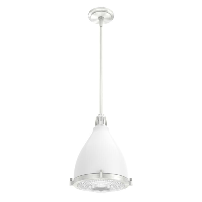 Hunter Bluff View Retro 10" 1-Light Pendant - Kitchen Island, Dining Room - Mid-Century Modern, Contemporary, Transitional