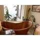 preview thumbnail 8 of 10, Euclid 6' Copper Freestanding Bathtub with Overflow