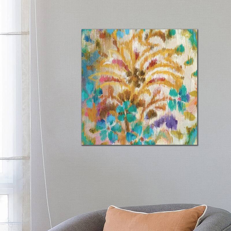 iCanvas "Boho Paisley VI" by Danhui Nai Canvas Print - 26x26x1.5