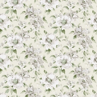 Surface Style Whispery Floral Celadon Peel and Stick Wallpaper 20 5