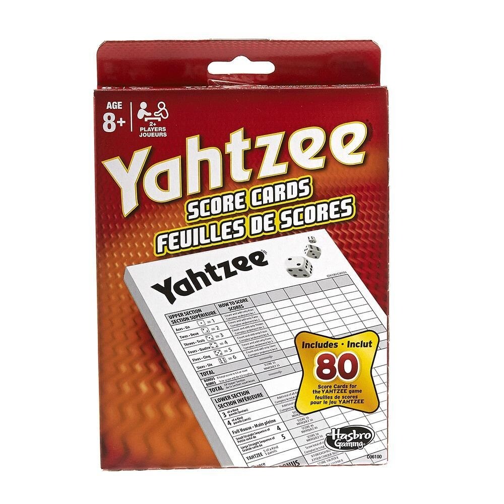 Yahtzee Score Cards Overstock 30319273