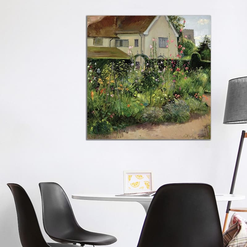 iCanvas "Corner Of The Herb Garden" by Timothy Easton Canvas Print - 37x37x1.5