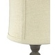 preview thumbnail 3 of 3, 25 inch Rustic Whitewashed Finish Table Lamps - Set of 2