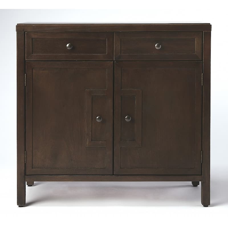 HomeRoots Imperial Coffee Console Cabinet - 31' X '30' X '14