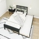 preview thumbnail 21 of 20, Max and Lily Twin-Size Bed with Slatted Headboard and Trundle