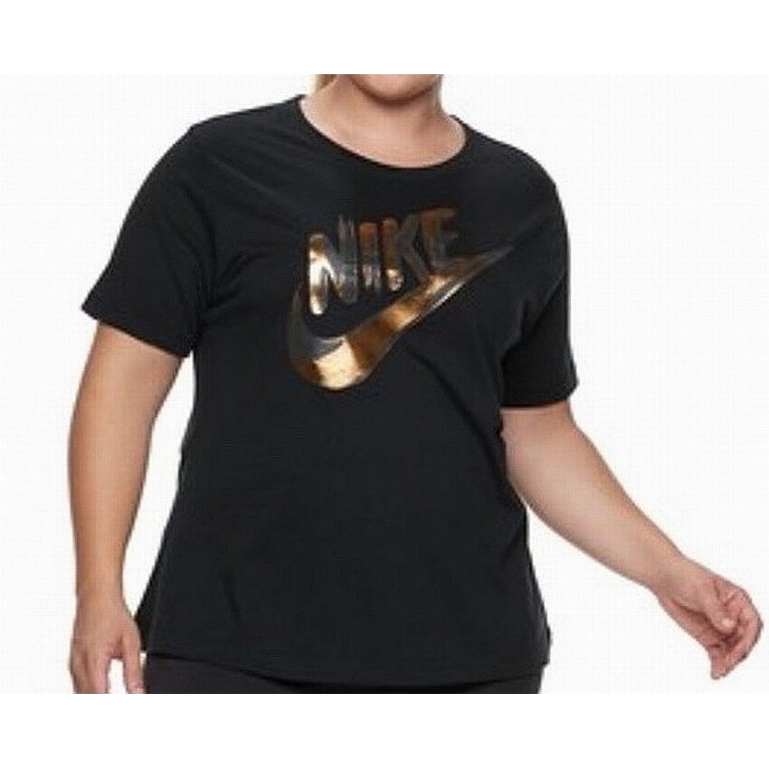 bronze nike shirt