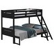 preview thumbnail 1 of 72, Littleton Transitional Wood Bunk Bed with Slatted Mattress