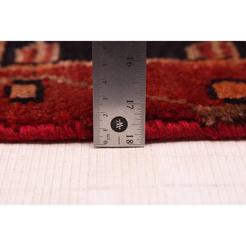 ECARPETGALLERY Hand-knotted Konya Anatolian Navy, Red Wool Rug - 4'5 x 6'0