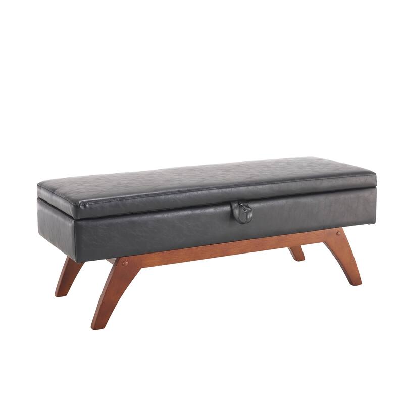 Upholstered storage Bench