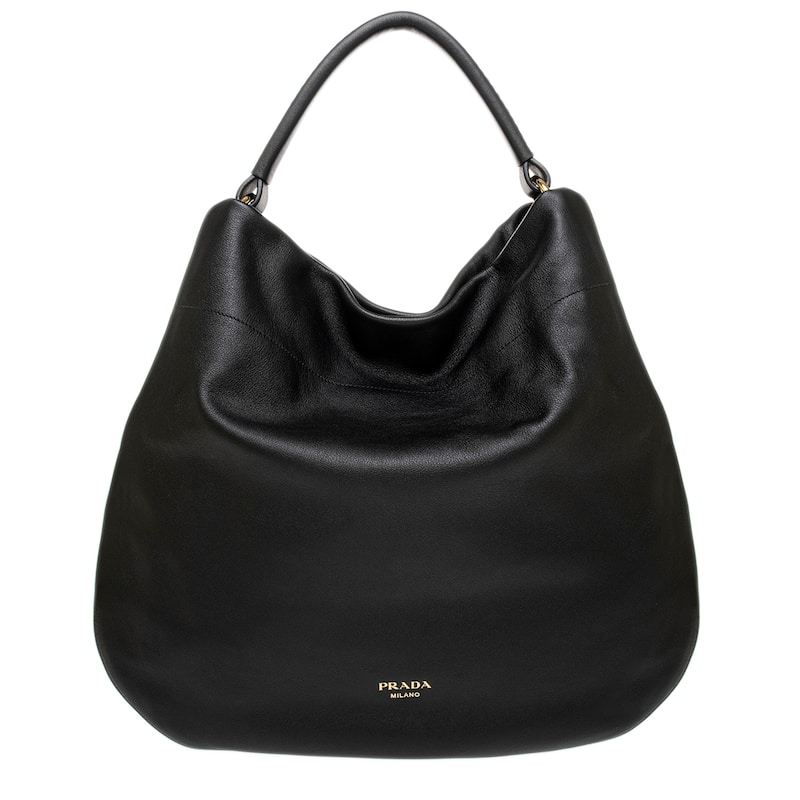 Prada Large Shoulder Bag - Black
