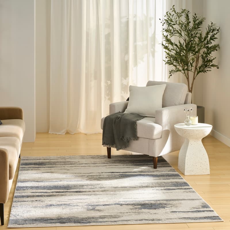Nourison Serenity Home Indoor only Abstract Area Rug