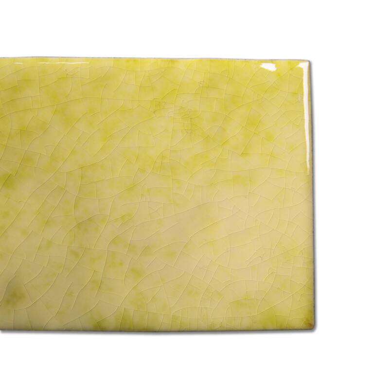 Merola Tile Menorca Lemon 2-1/2" x 12-7/8" Ceramic Wall Tile