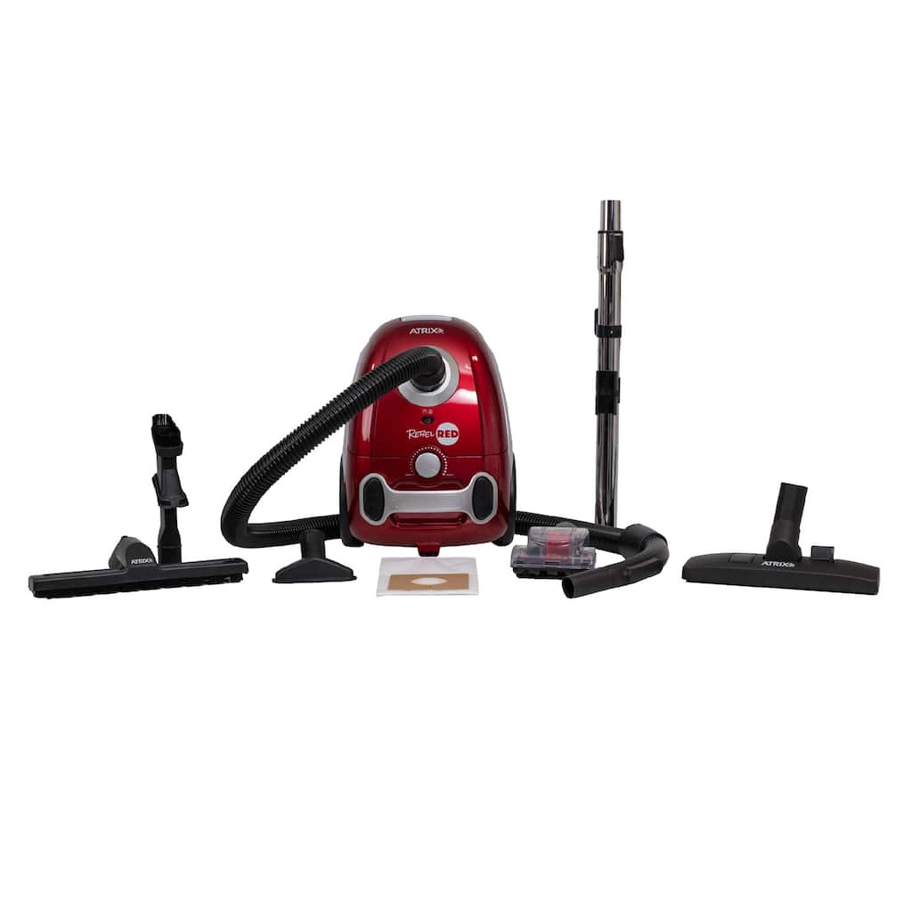 Atrix RBR2CV Rebel Red Vacuum with HEPA Filtration