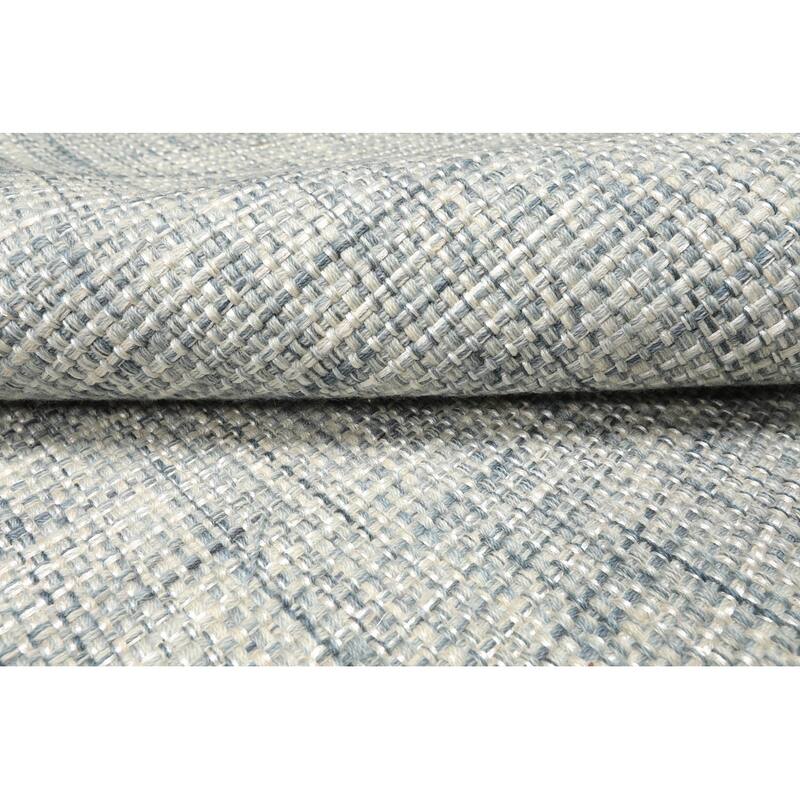 Slate Multi Sizes Hand Woven Oriental Rug Textured 80% Wool 20% Nylon