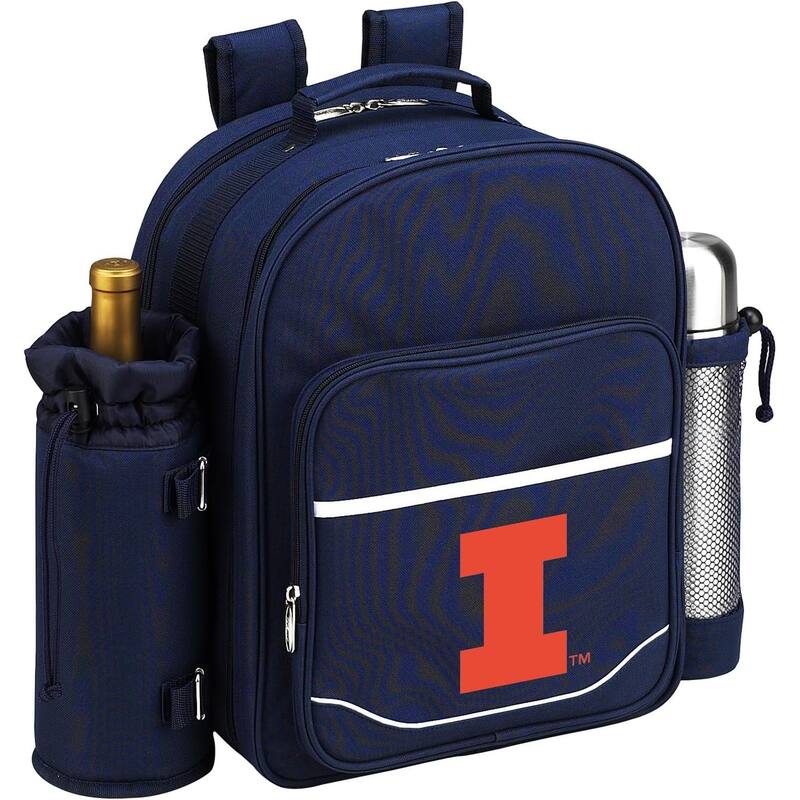 NCAA Illinois Fighting Illini 2-Person Coffee Picnic Backpack
