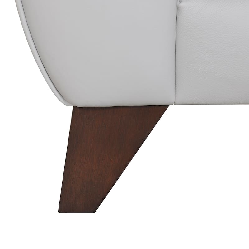 Armen Living Modern 82" Leather Sofa