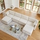 preview thumbnail 1 of 179, Mia Oversized Modular Sectional Fabric Sofa