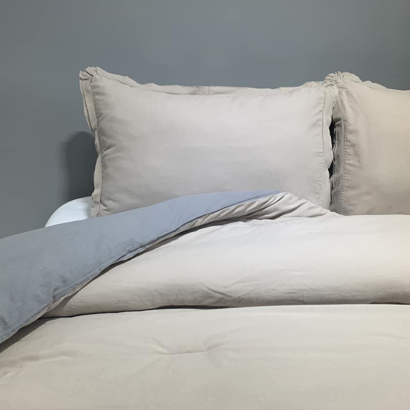 Cotton Reversible 3 Piece Quilt Set