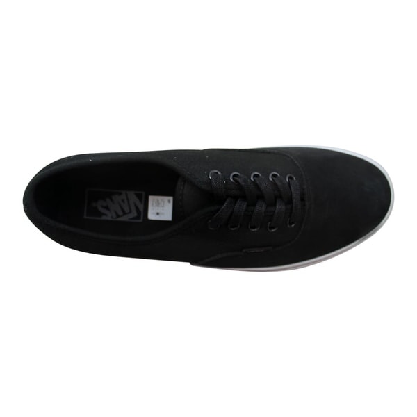 black leather vans mens size 9