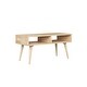 preview thumbnail 35 of 48, Carson Carrington Shorewood 3-Piece Mid Century Modern Wood Vertical Chests and TV Stand