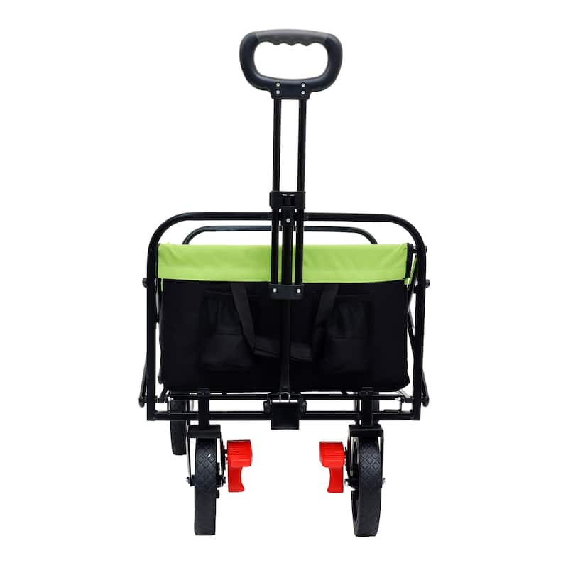 Foldable Hand Cart, Multi-Purpose Garden Cart, 360-Pound Capacity, Heavy-Duty Portable Utility Cart