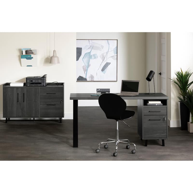 South Shore Kozack 2-drawer Credenza with Doors