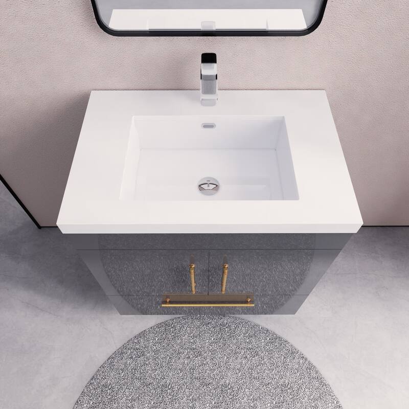 Eliza 30'' Freestanding Vanity with Single Sink