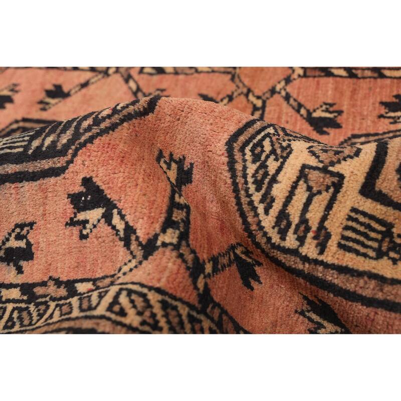 ECARPETGALLERY Hand-knotted Finest Kargahi Copper Wool Rug - 7'9 x 10'2