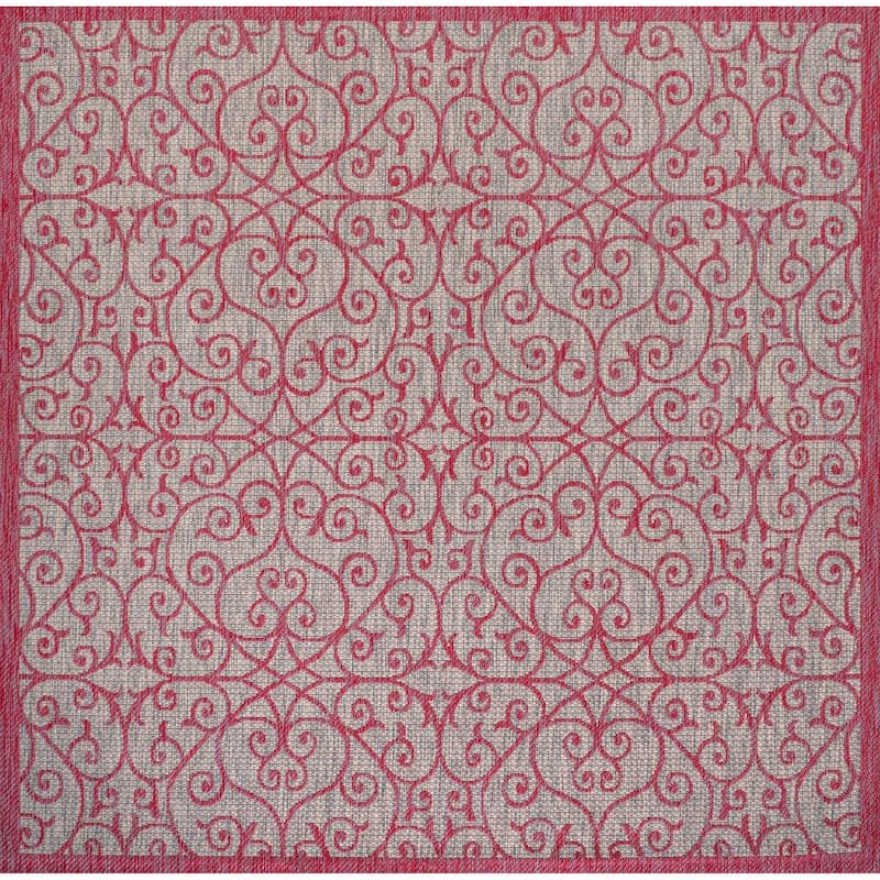 JONATHAN Y Ourika Textured Weave Indoor/Outdoor Area Rug