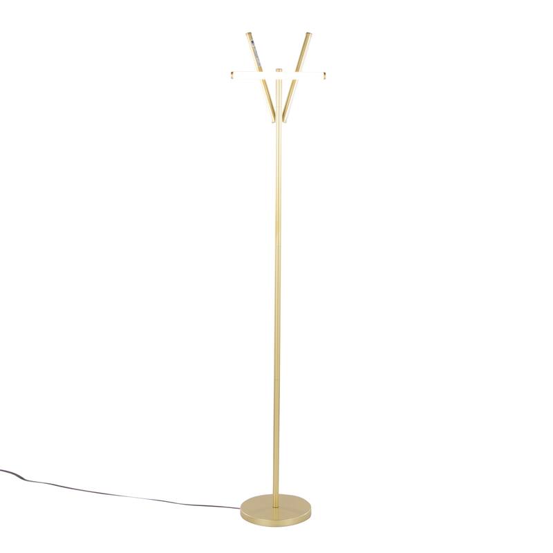 Strick & Bolton Peale 65" Swivel Floor Lamp