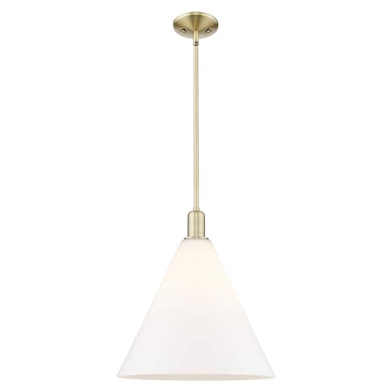 Innovations Lighting Endless Possibilities Arcadia - Berkshire Glass - 1 Light 16" Stem Hung Mini Pendant