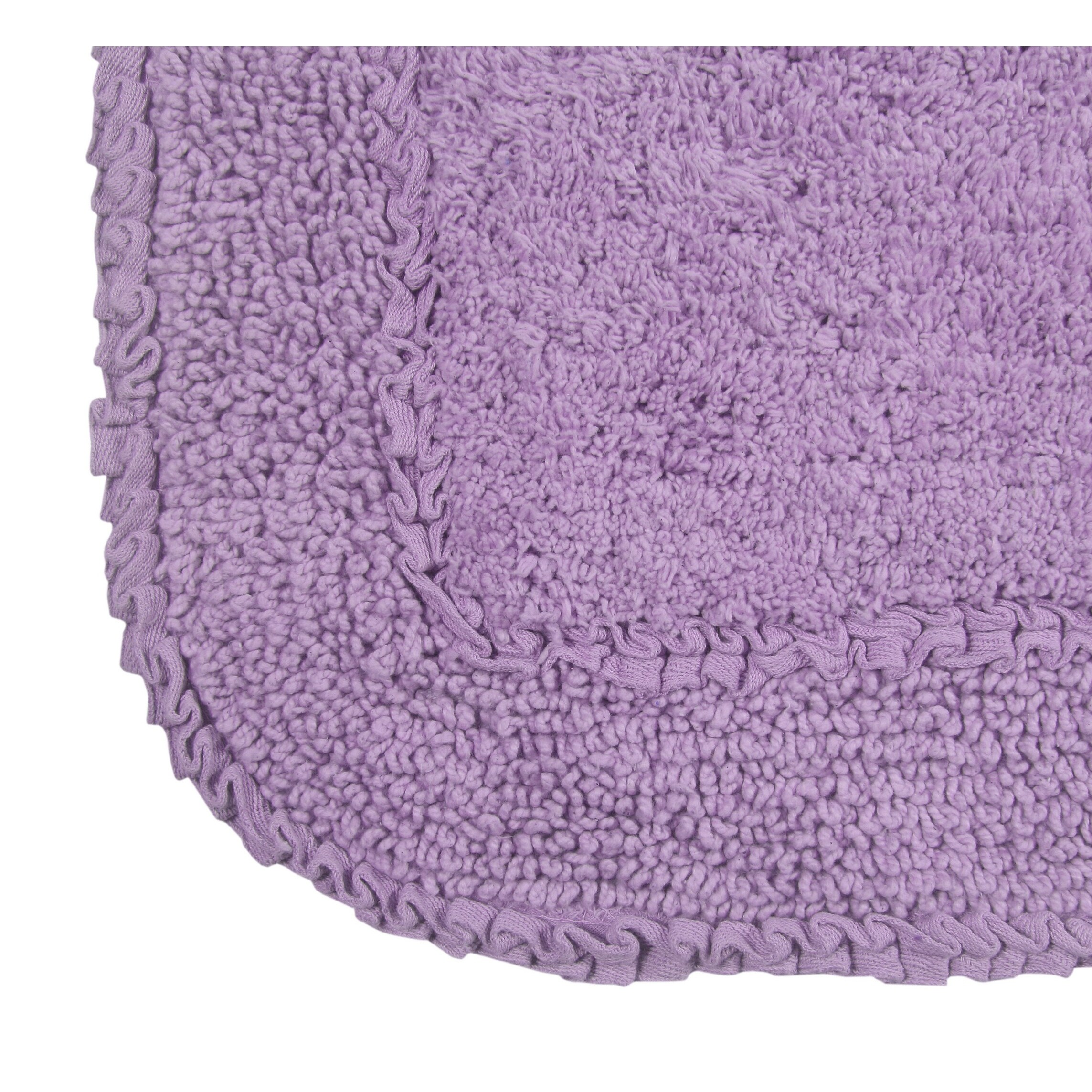 Radiant Collection Bathroom Rug, Cotton Soft, Water-image