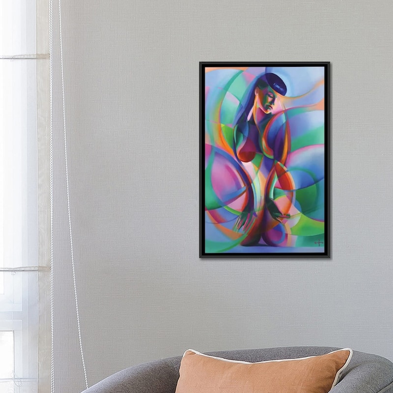 iCanvas "The Return Of Bettie Page" by Corne Akkers Framed Canvas Print