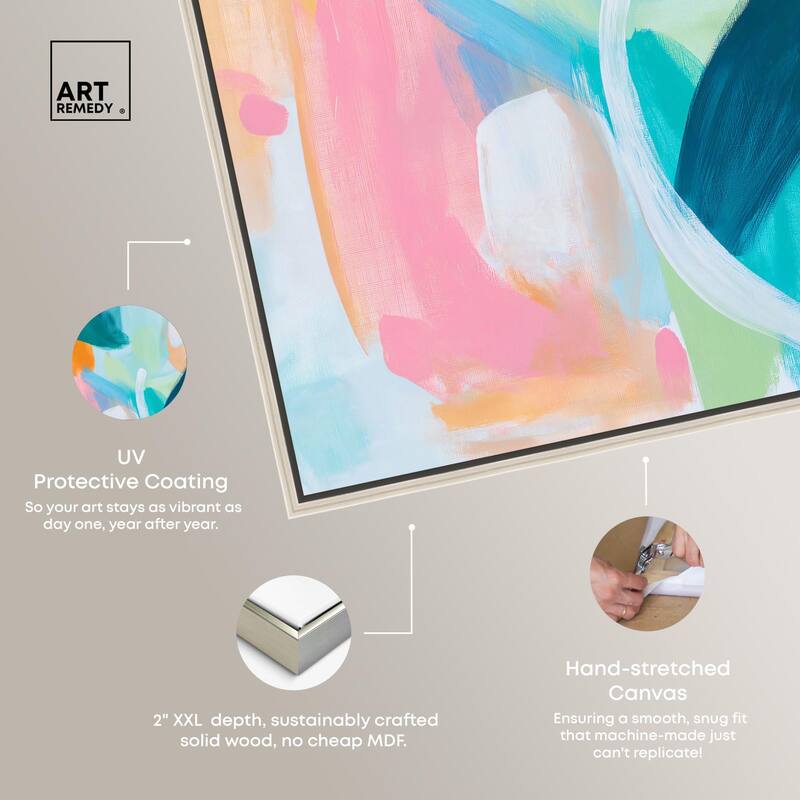 Layered Lush II Canvas by Art Remedy