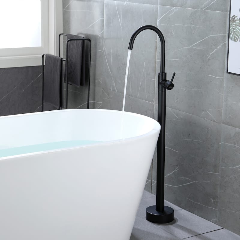 Freestanding Floor Mount Bath Tub Filler