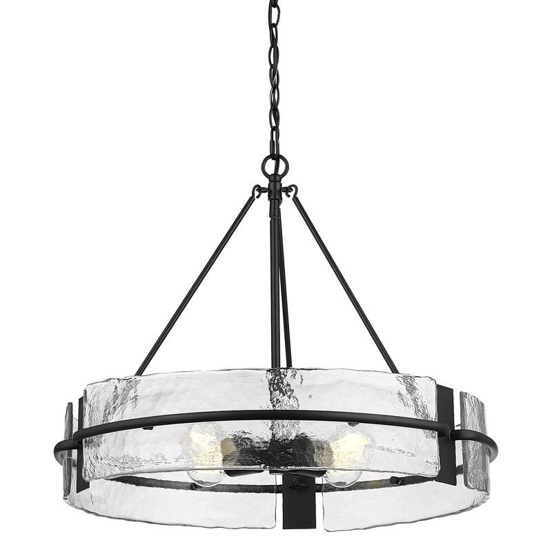 Millennium Lighting 19504 Rezi 4 Light 24" Wide Pendant - Matte Black